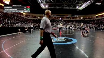 5A 121 lbs Champ. Round 1 - Hunter Finegan, Volcano Vista vs Isaia Blea, Piedra Vista