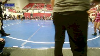 98 lbs Rr Rnd 3 - Lilly Rushing, Davis Ok vs HAYLEE COOK, Apache Youth Wrestling