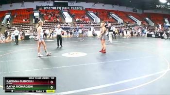 120 lbs Cons. Semi - Ravenna Guidicelli, Elyria vs Rayna Richardson, Brighton