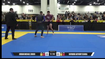 Raymond Anthony Deanda vs Jordan Michael Crider 2025 World IBJJF Jiu-Jitsu No-Gi Championship