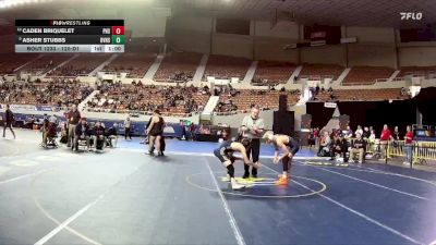 120-D1 Cons. Round 2 - Caden Briquelet, Perry High School vs Asher Stubbs, Desert Vista High School