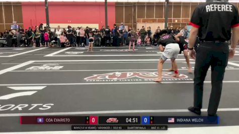 Coa Evaristo vs Indiana Welch 2026 ADCC Portland Open