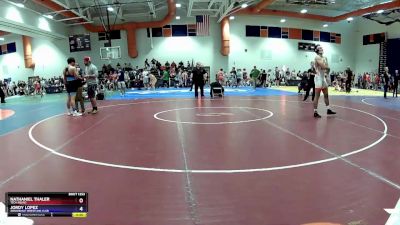 165 lbs Cons. Round 2 - Nathaniel Thaler, Tech Squad vs Jordy Lopez, Annandale Wrestling Club