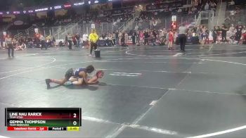 60-70 lbs Round 4 - Line Nau Rarick, Team Utah vs Gemma Thompson, Team Nebraska