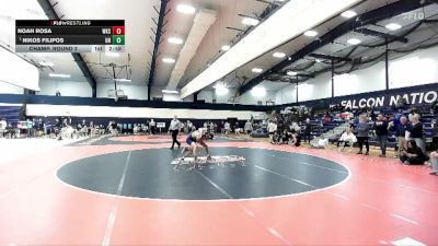 133 lbs Champ. Round 2 - Nikos Filipos, Unattached vs Noah Rosa, Wilkes