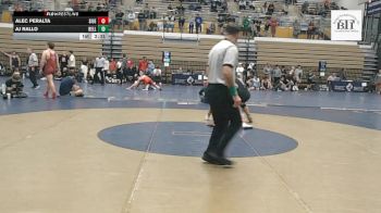 141 lbs Semifinal - Alec Peralta, Southern Illinois vs AJ Rallo, Bellarmine