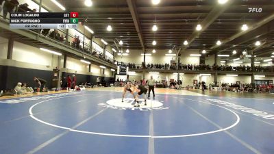 126Yellow lbs Rr Rnd 1 - Colin Logalbo, Little Falls vs Nick Fortugno, Byram Hills/Briarcliff