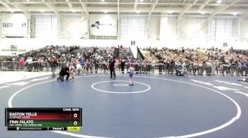 47 lbs Cons. Semi - Finn Falato, Say Creek You Wrestling vs Easton Yelle, Club Not Listed
