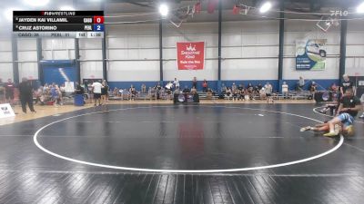 75 lbs Jayden Kai Villamil, California Gold vs Cruz Astorino, Pennsylvania Blue