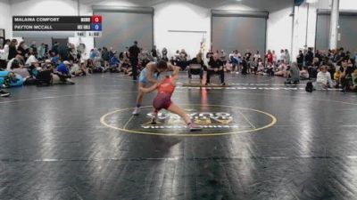 95 lbs Quarterfinal - Malaina Comfort, MGW Savage Sisters - GK12E vs Payton McCall, Okie Girls - GK12E