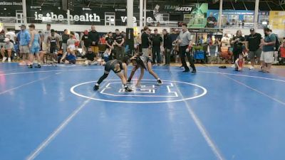 88 lbs Rr Rnd 1 - Tia Turner, Steel Valley 1 - EL vs Luca Padilla, Diamond State Inferno - EL