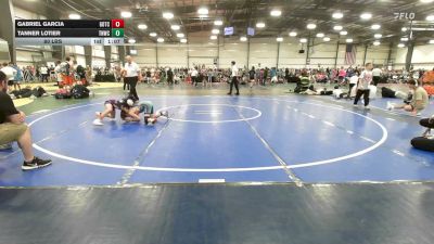 80 lbs Rr Rnd 3 - Gabriel Garcia, Team Gotcha Blue - MS vs Tanner Lotier, TNWC - MS