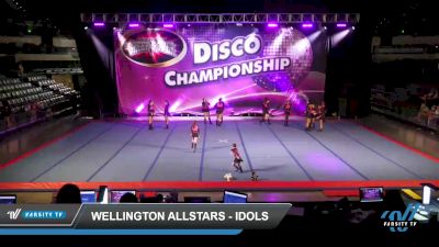 Wellington Allstars - Idols [2022 L3 Junior - D2 - Small Day 1] 2022 American Cheer Power Tampa Showdown