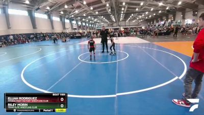 60 lbs Semifinal - Elijah Rodriguez, Fitness Fight Factory Wrestling Club vs Riley Morin, Texas Elite Wrestling Club