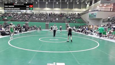 106 lbs Round 1 (16 Team) - Colt Snook, North Forsyth vs Cooper McArthur, Buford HS