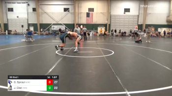195 lbs Prelims - Gavin Sproul, Norton High School vs Jacob Diaz, York High School