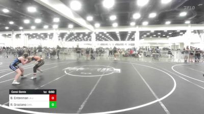 114 lbs Consolation - Braxton Entenman, La Junta Wolfpack vs Raelyn Graziano, Carlsbad Combat WC
