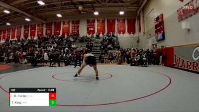 190 lbs Cons. Round 1 - Chace Hurley, Pueblo South vs Taushaun King, Farmington