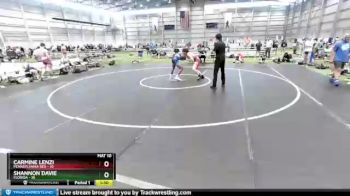 170 lbs Placement Matches (8 Team) - Carmine Lenzi, Pennsylvania Red vs Shannon Davie, Florida