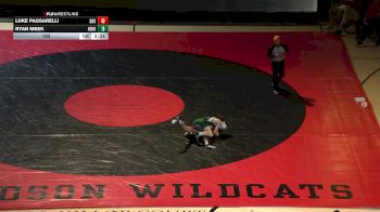 133 lbs Luke Passarelli, Davidson vs Ryan Meek, Ohio