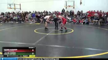 Round 2 - Jacob Hawes, Waverly-Shell Rock vs Quinn Huinker, South Winneshiek