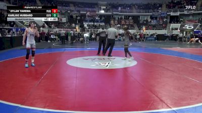 6A 113 lbs Quarterfinal - Dylan Yarema, Pike Road School vs Karlise Hubbard, Oxford