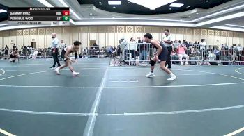 120 lbs Consi Of 64 #1 - Sammy Ruiz, Redlands HS vs Perseus Woo, Little Vikings WC