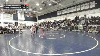132 lbs Cons. Round 5 - Daniel Diaz-Bentancor, Santa Monica vs Sebastian Cardona Perez, Santa Ana