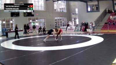 145 lbs Cons. Round 2 - Skyelynn Ripley, Pacific University vs Karstin Hollen, Chadron