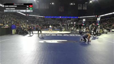 126 lbs Round Of 64 - Cade Johnston, Tri-City Christian (SD) vs Siraj Sidhu, Del Oro (SJ)