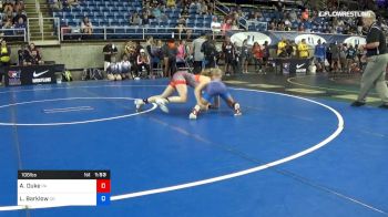 106 lbs Rnd Of 32 - Abbygale Duke, Pennsylvania vs Liberty Barklow, Oregon