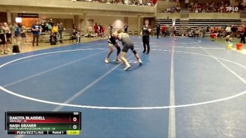 160 lbs Quarterfinals (8 Team) - Nash Graner, PEM (Plainview/Elgin/Millville) vs Dakota Blaisdell, WEM/JWP