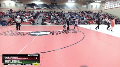 117 lbs Quarterfinal - Roman Jackson, Ascend Wrestling Academy vs James Fuller, Anacortes Hawkeyes Wrestling Club