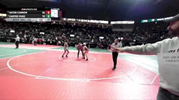 130 lbs Semifinal - Carter Pusz, TVY2 vs Jacob Cannon, RTLA