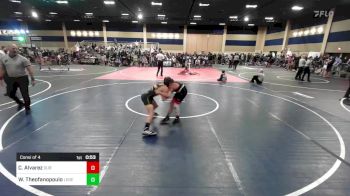 106 lbs Consi Of 4 - Christian Alvarez, DUB Wrestling vs William Theofanopoulos, Legends Of Gold LV