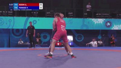 97 kg 1/4 Final - Andrej Rodin, Croatia vs Pauli Perkioe, Finland
