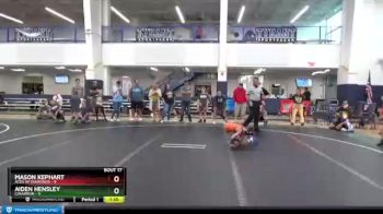 56 lbs Round 5 (8 Team) - Mason Kephart, Aces Of Diamonds vs Aiden Hensley, Cimarron