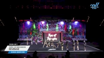 Topic of Discussion - Revenge [2023 L3 Senior Coed Day 1] 2023 Spirit Celebration Christmas Grand Nationals