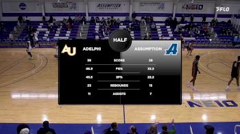 Replay: Adelphi vs Assumption | Jan 25 @ 3 PM