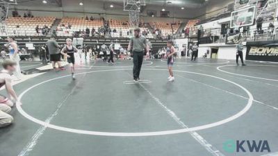 73-76 lbs Rr Rnd 5 - Noah Brooks, Duncan Demon Wrestling vs Lincoln Sanders, Cowboy Wrestling Club