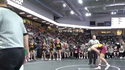 220 lbs Quarterfinal - Will Hinrichs, 4-Ankeny vs Bret Scheffler, 5-Valley, West Des Moines