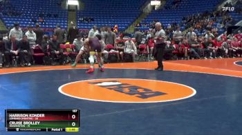 157 lbs Finals (8 Team) - Cruise Brolley, Washington vs Harrison Konder, Lombard (Montini)