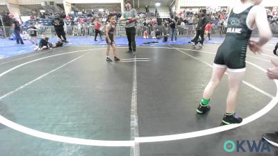 61 lbs Semifinal - Elijah Shafer, CacheWrestlingClub vs Teller Crane, Shelton Wrestling Academy