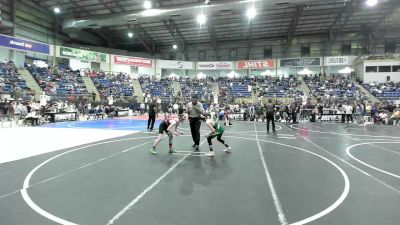 80 lbs Consi Of 8 #1 - Cash Fitch, Roosevelt Mustangs vs Kai SMith, Summit Middle School
