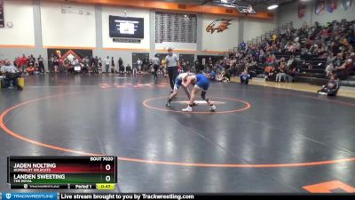 BN-9 lbs Semifinal - Landen Sweeting, The Royal vs Jaden Nolting, Humboldt Wildcats