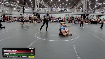 115 lbs Round 2 (8 Team) - Brayden Biggs, Junior Terps Express vs Caleb Hatton, Kraken