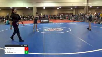 100 lbs Semifinal - Vincent Paino, Apex Wrestling School vs Joshua Rothman, South Carolina