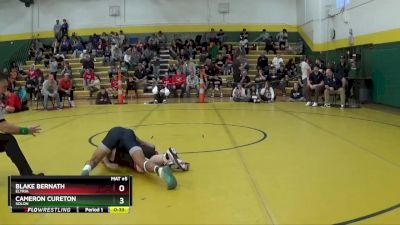 126 lbs Cons. Round 3 - Blake Bernath, Elyria vs Cameron Cureton, Solon