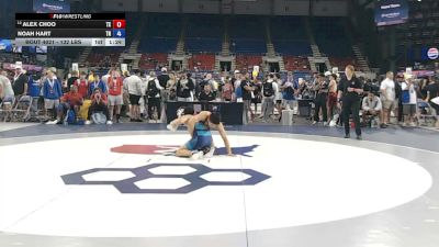 132 lbs Champ. Rd Of 128 - Alex Choo, Texas vs Noah Hart, Tennessee