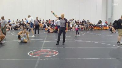 157 lbs Round 4 (6 Team) - Sebastian Crow, Refinery Wrestling vs Hudson Babb, Missouri Outlaws